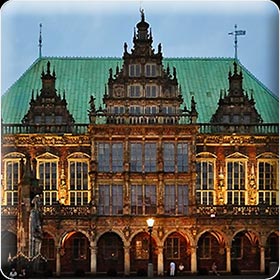 historische Gebäude: Bremer Rathaus